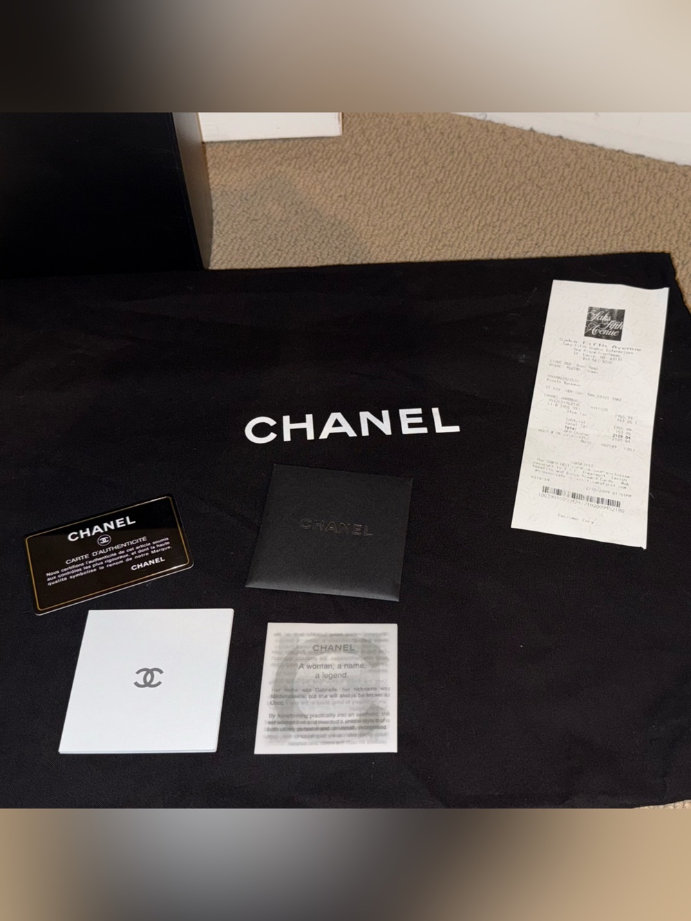 Authentic Chanel Black Soft Edgy Hobo bag purse lambskin leather CC - Picture 3 of 16